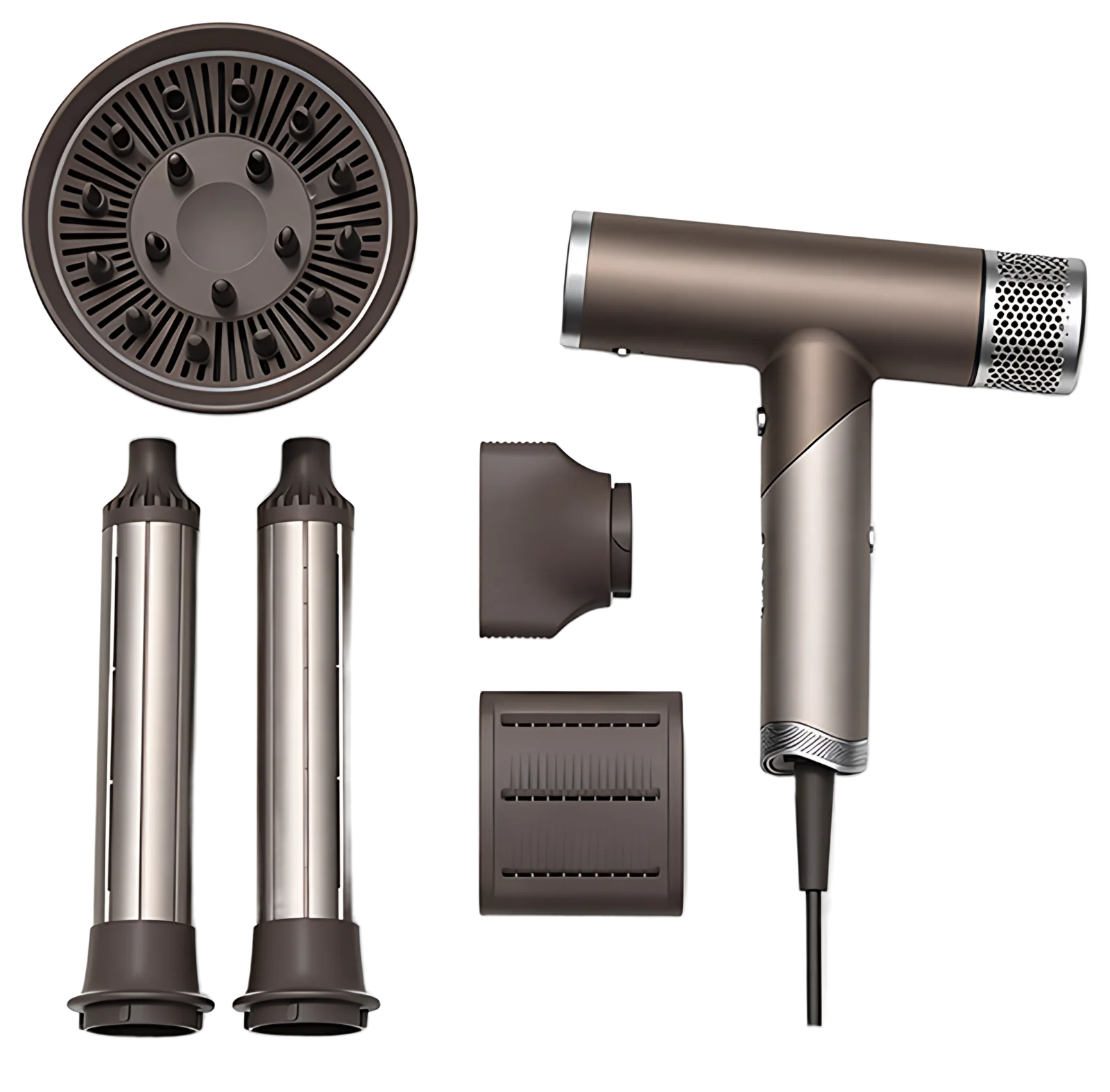 Professional Supplier Custom Logo Private Label High Speed BLDC Motor Foldable LED Hair Dryer